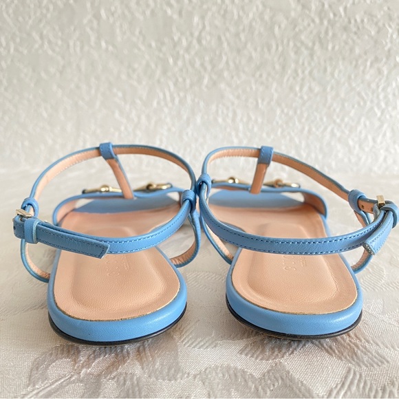 GUCCI Horsebit Flat Sandals - Picture 5 of 10